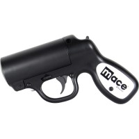 Mace Pepper Gun Matte Black w/ Strobe LED