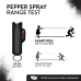 Guard Dog AccuFire - Keychain Pepper Spray with Laser Sight (PS-GDAF-xx) ePepperSprays.com