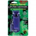 Pepper Shot 1.2 MC 1/2 oz pepper spray leatherette holster and quick release keychain blue (PS-LH-BLUE) ePepperSprays.com