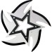 4" 5 Point Throwing Star  (ST-TS-203/4) ePepperSprays.com