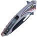 Assisted Open Folding Pocket Knife with Flying Shark Design (  ST-FK-306/07) ePepperSprays.com